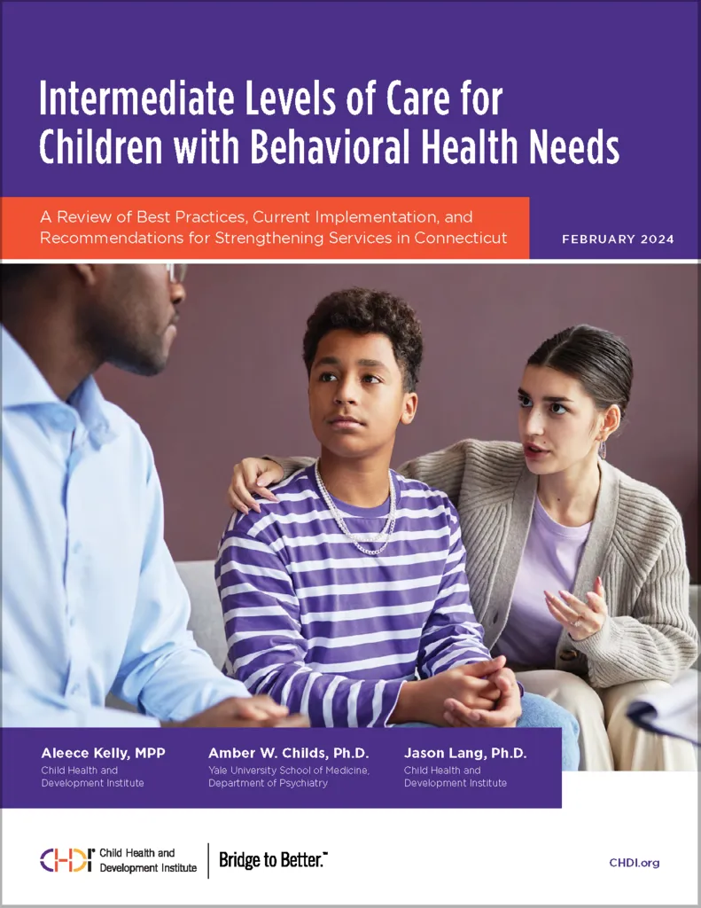Intermediate Levels of Care report cover graphic