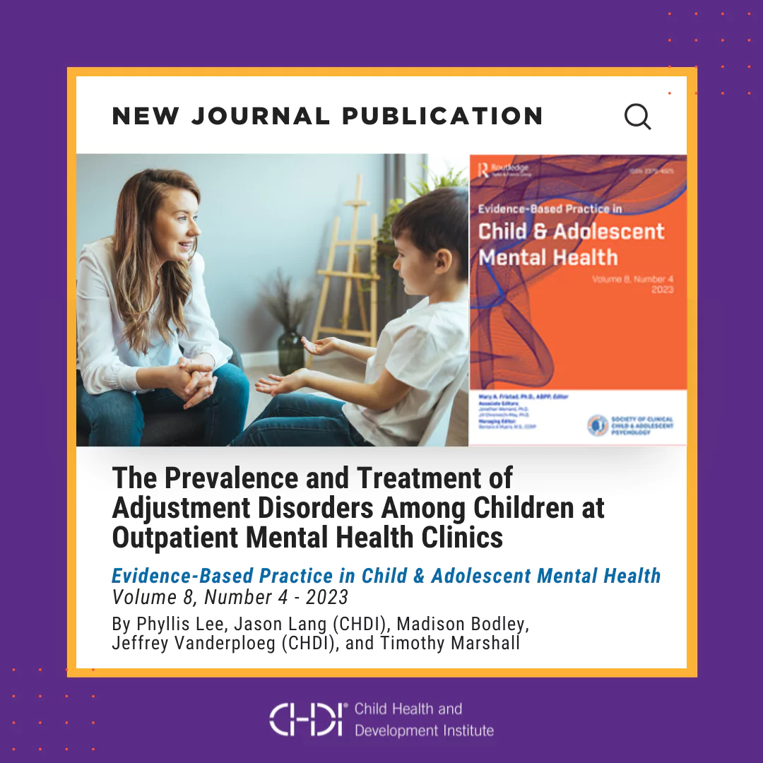 Click on image to read article in journal of Evidence Based Practices